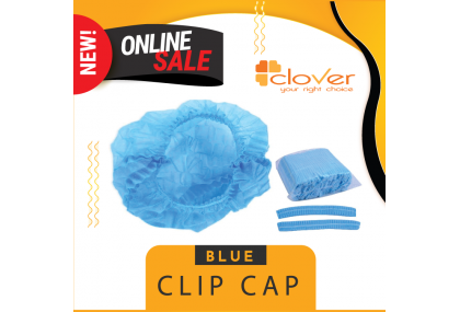 Blue Clip Cap, 100's