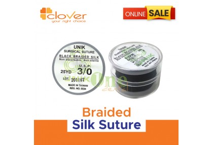 Braided Silk Suture